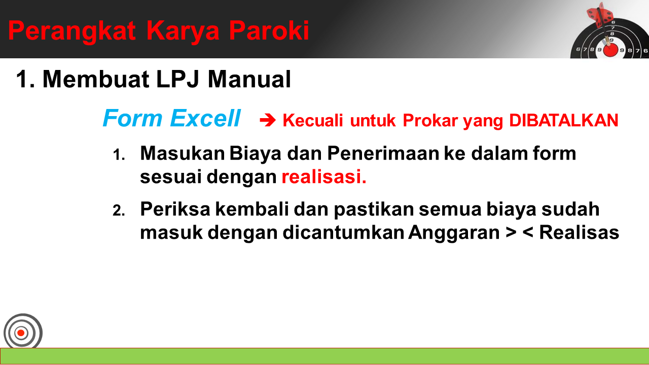 Tmembuat LPJ Manual